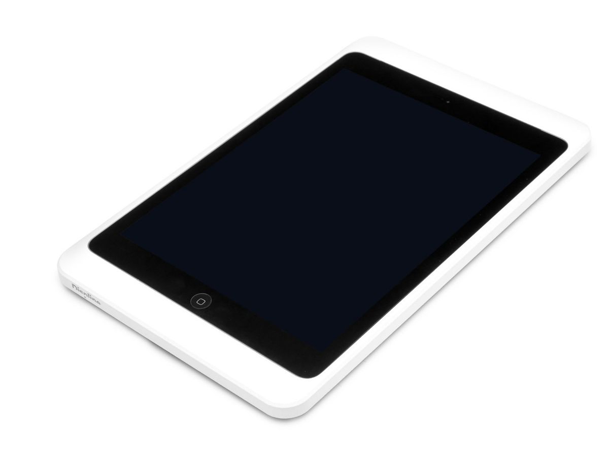 iPad Dame Wall weiss eloxiert - iPad 10.2" (7 + 8 + 9th gen.)