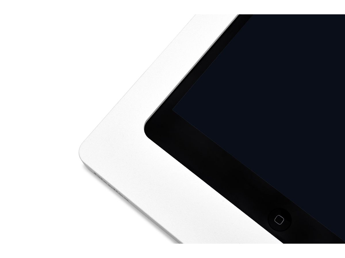 iPad Companion Wall weiss Pulverbesc - iPad 10.2", Pro10.5", Air10.5"