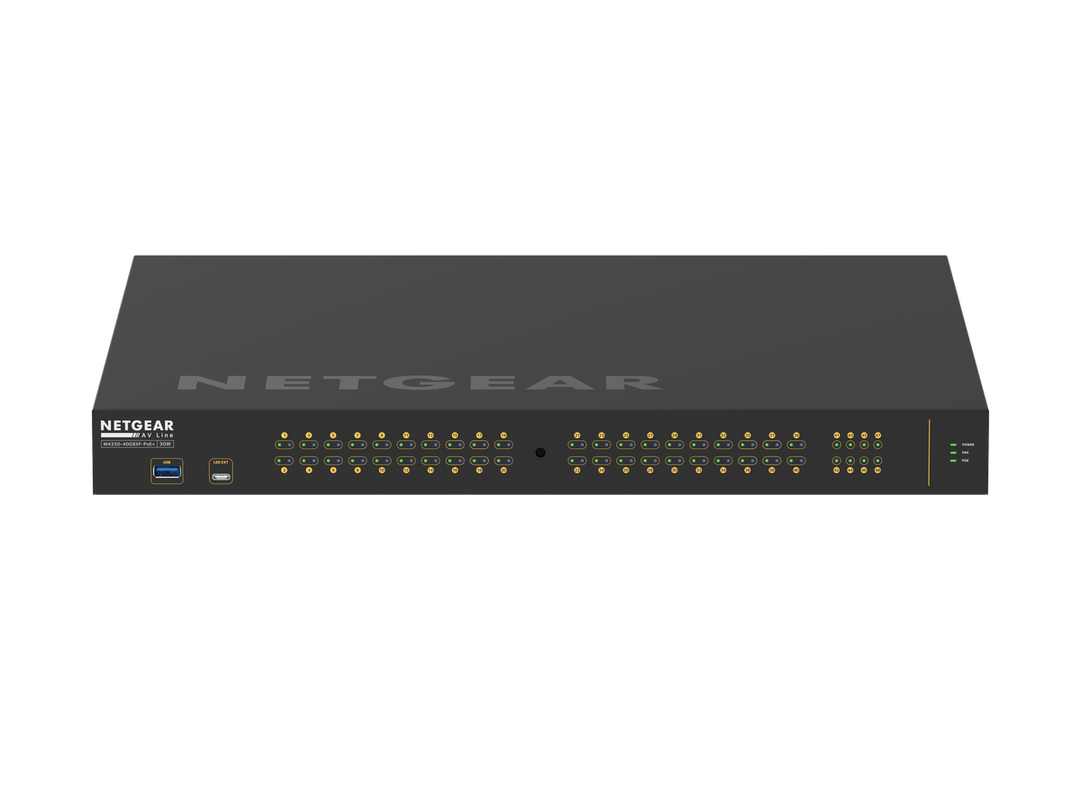 M4250-40G8XF-PoE+ - Network Switch 40 Port 1G, Managed, 960W