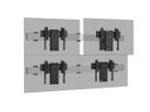 PFB 3411 - Display-Adapterbar 1175 mm, Silber