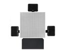 DE-X 140 QT Polar weiss - Randloser 2-Wege-Einbaulautsprecher, qua