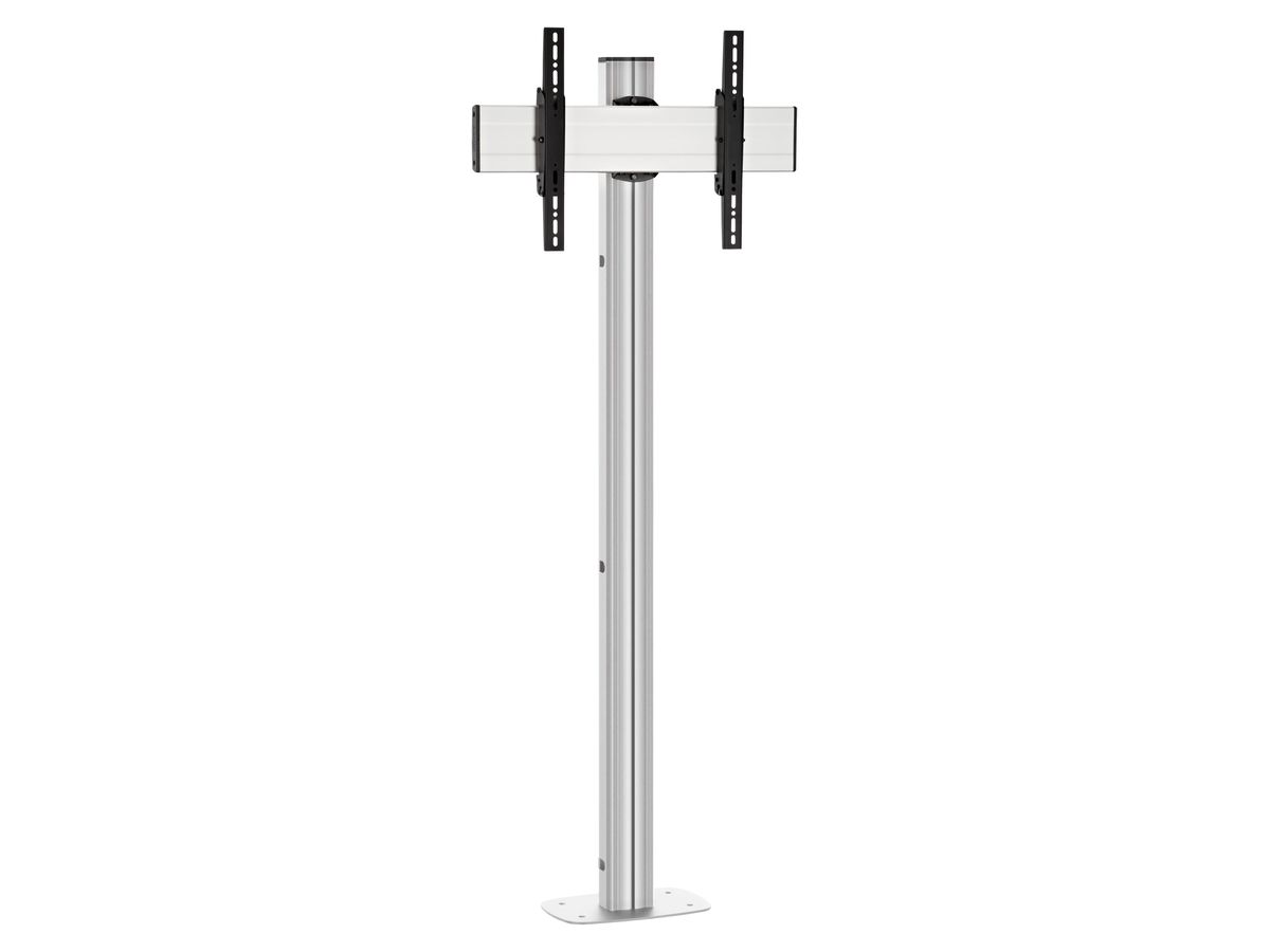 FM 1544S - Bodensäule 150cm, 400X400 Silber