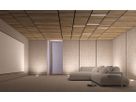 MICROBAFFLE acoustic wall - fiber black - 60x120cm 4-point suspension quer