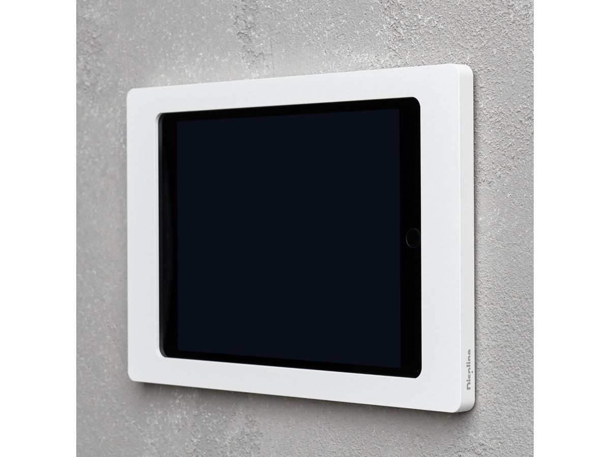 iPad Companion Wall weiss Pulverbesc - iPad 10.2", Pro10.5", Air10.5"