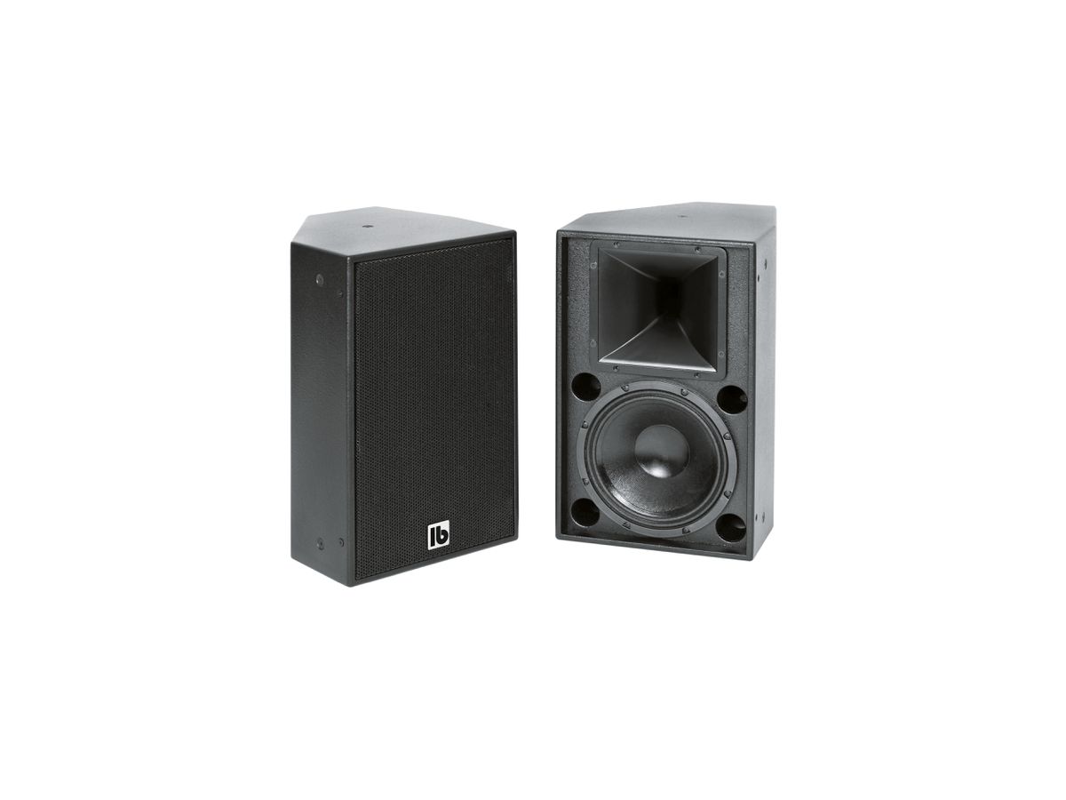 F 10 A schwarz - 'Aktiver 2-Wege-Lautsprecher 10'' + 1'''