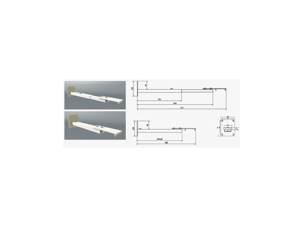 SB4060 - SB4060, Distanzhalter, 40-60cm