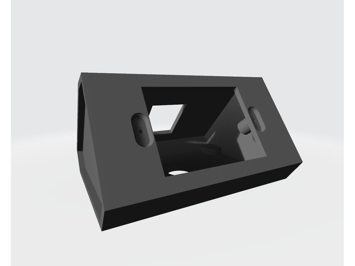 IST-5 Tischständer schwarz Querformat - Standfuss für IST-5