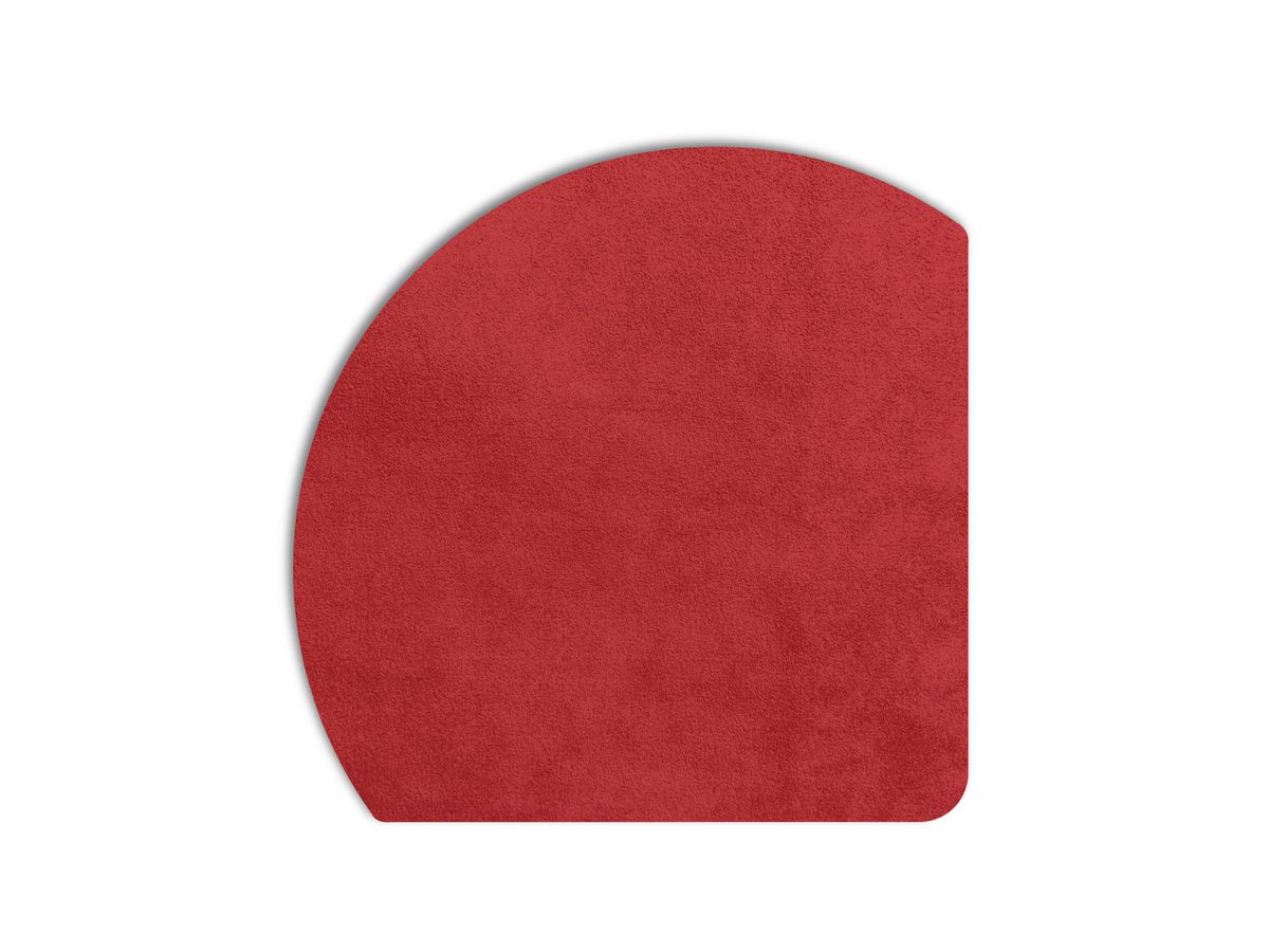 Alcantara® Panel Red Sunset Serie - 'iPad Pro 11'' (2024)'