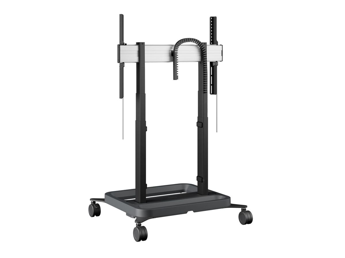 RISE 5308 - Trolley motoris. Lift, 80mm/s, Schwarz