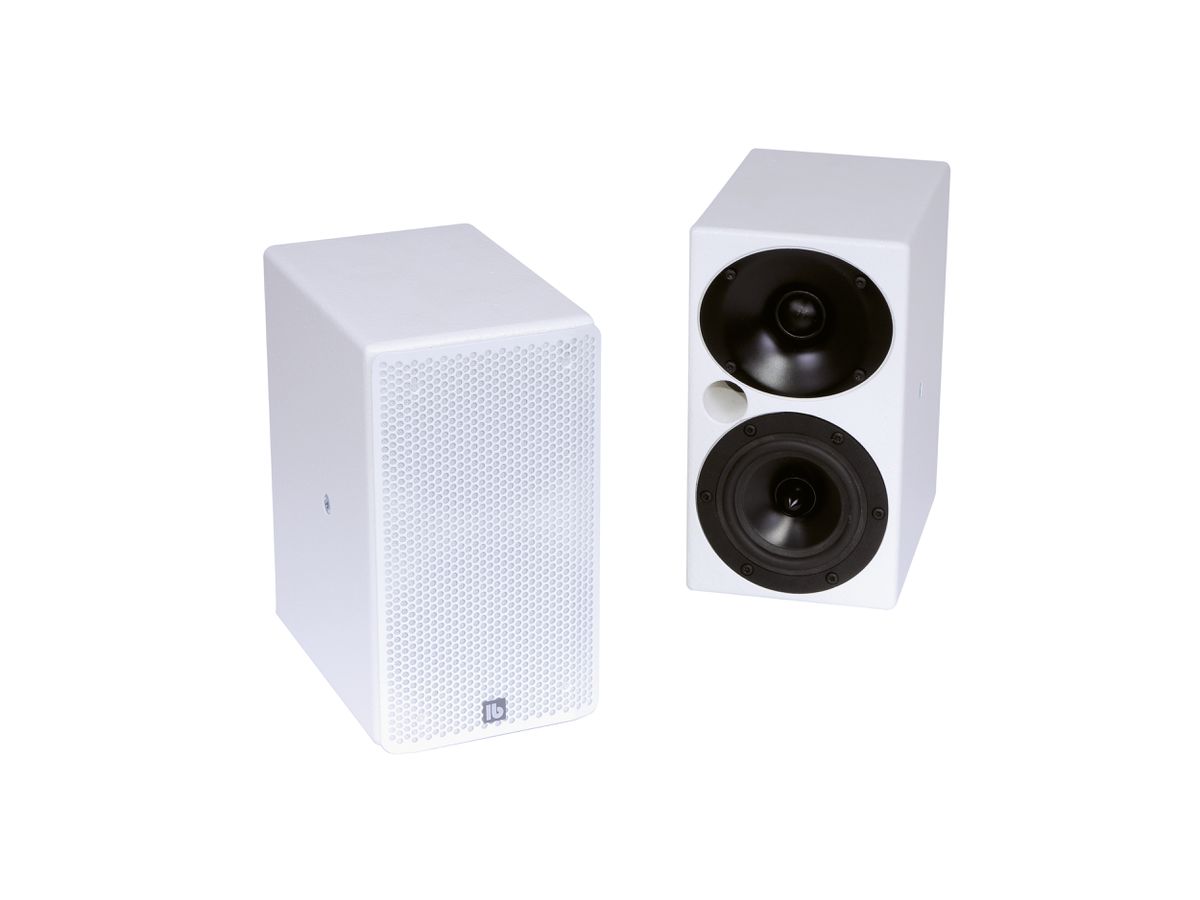 F 4 weiss - 2-Wege Monitorlautsprecher, 8 Ohm
