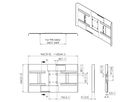 PFA 9115 - 'Display-Rückenabdeckung, Quer, 42 -49''