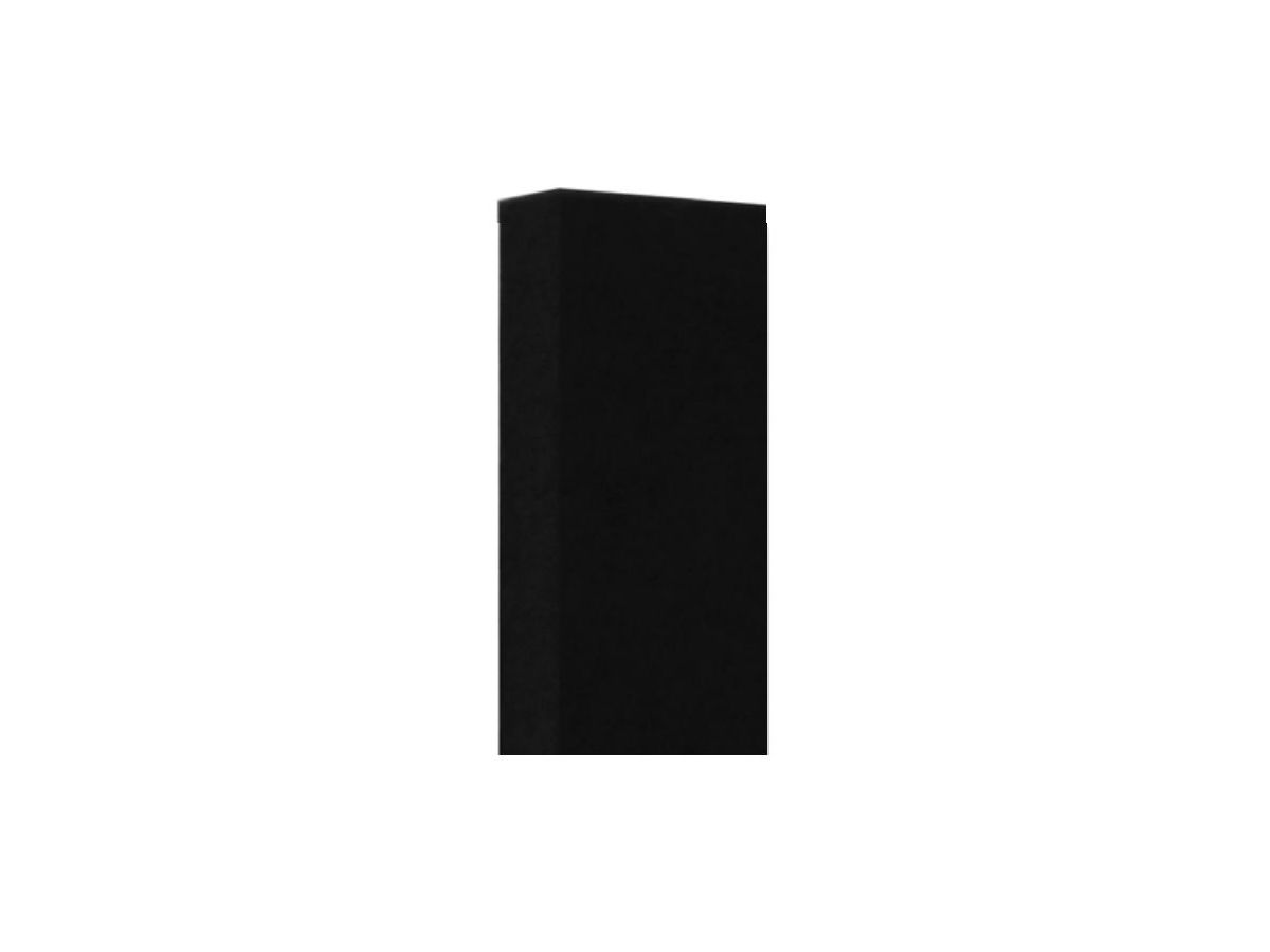 SURFACE acoustic wall - fiber black - 60cm Wall Installation