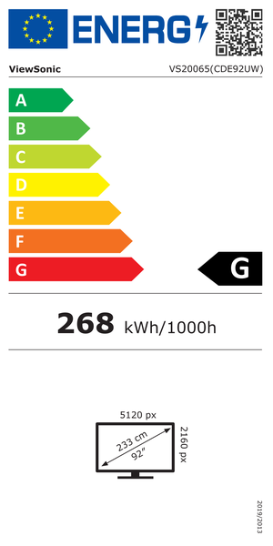 Energy label 90702796