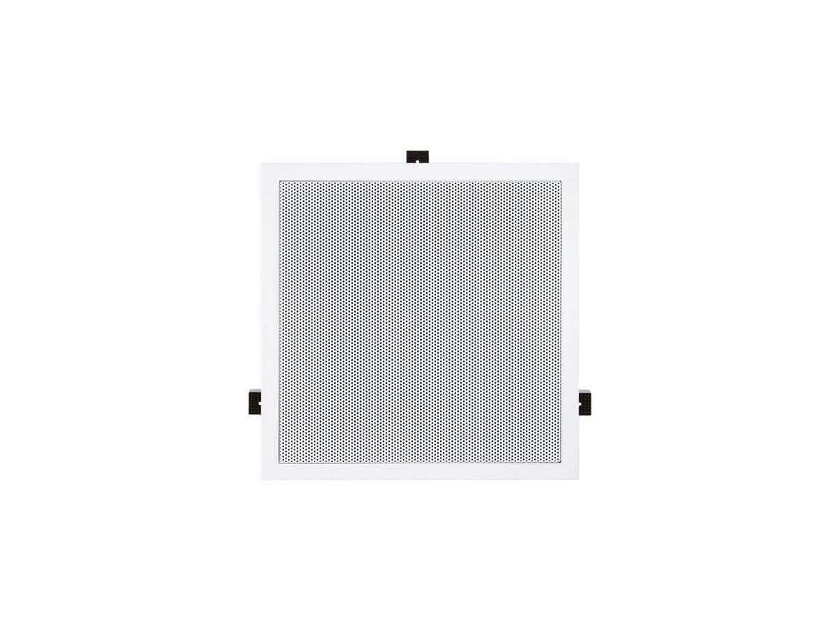 DE+C52 200 LPQT blanc - Enceinte encastrée 2 voies plate, carrée
