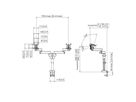 MOMO 2237 - Monitorhalter Motion Weiss