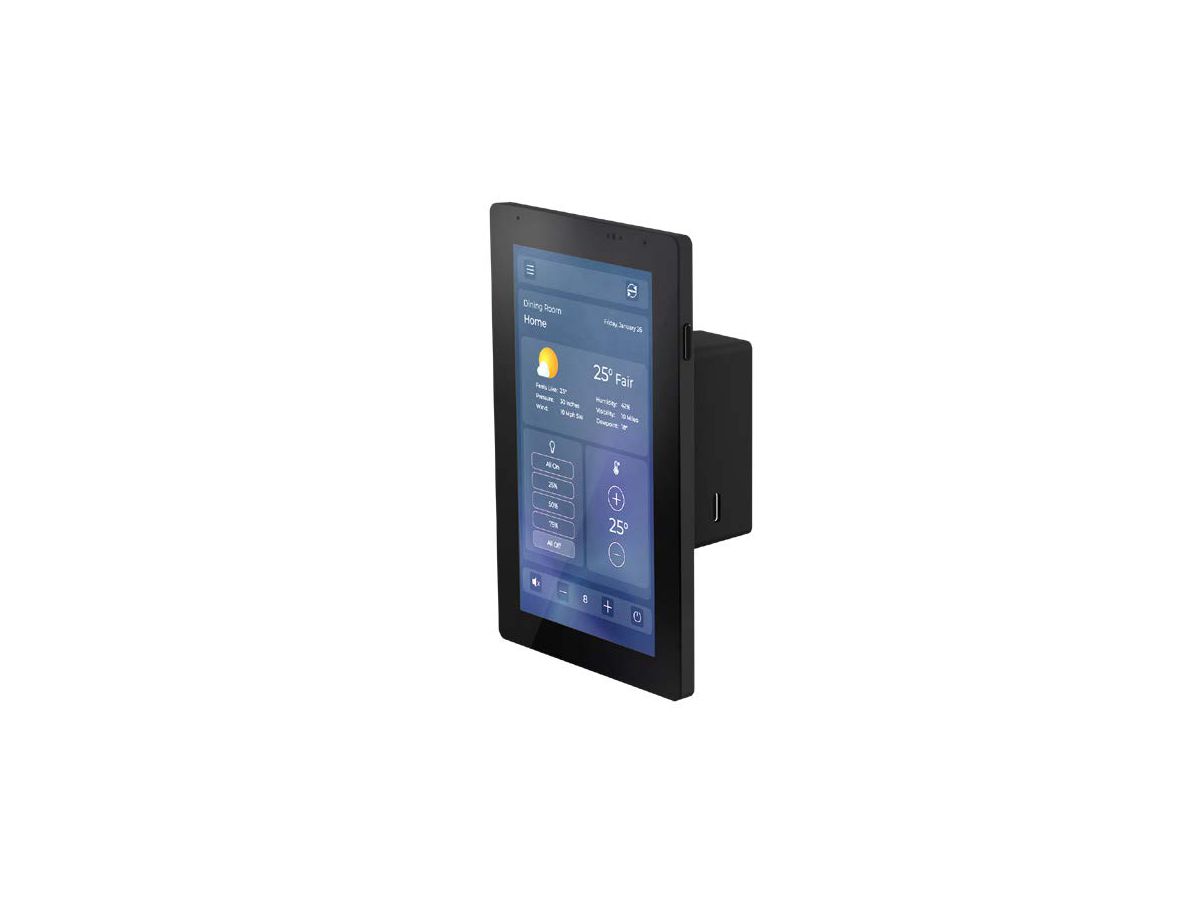 IST-5-B: 5" Touchpanel - Surface Touchpanel in Black