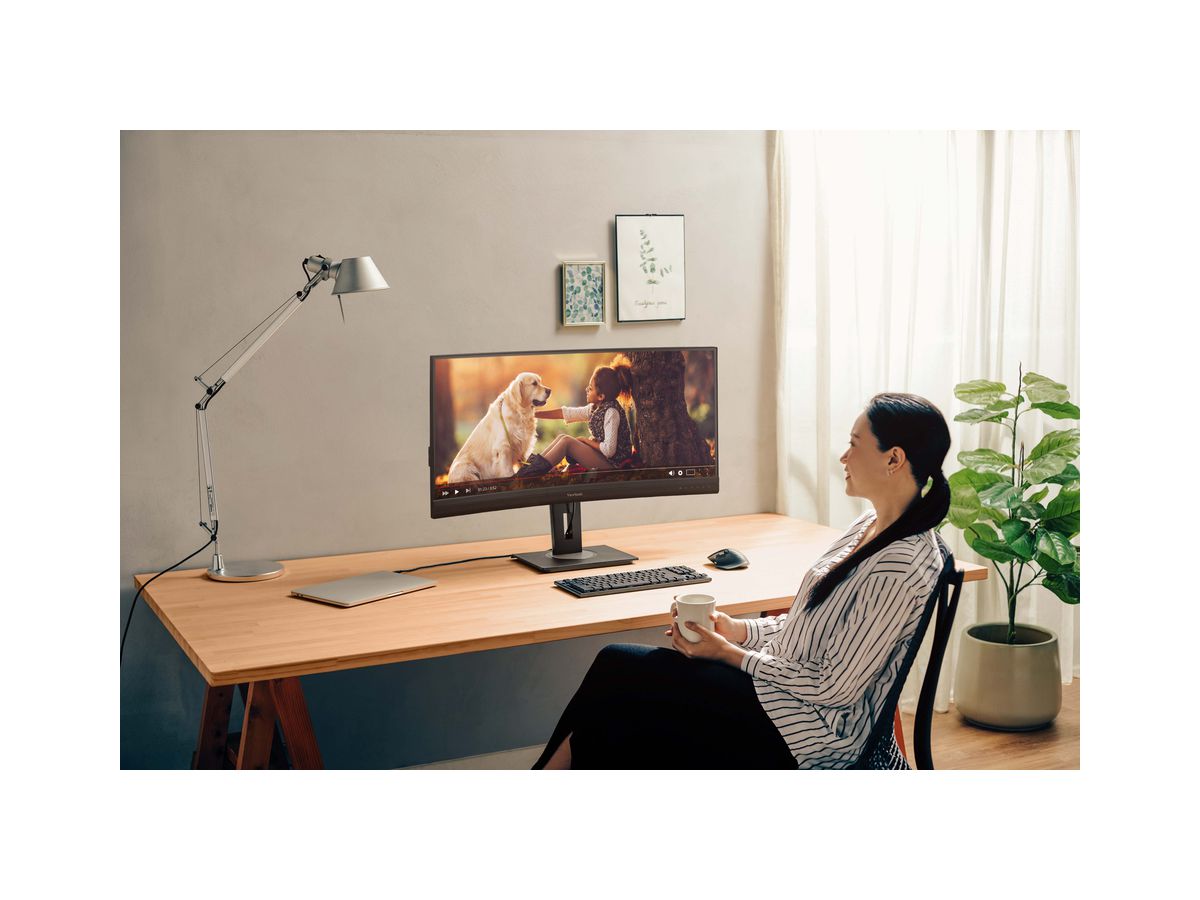 VG3456C - Monitor 34", WQHD Curved 3440x1440
