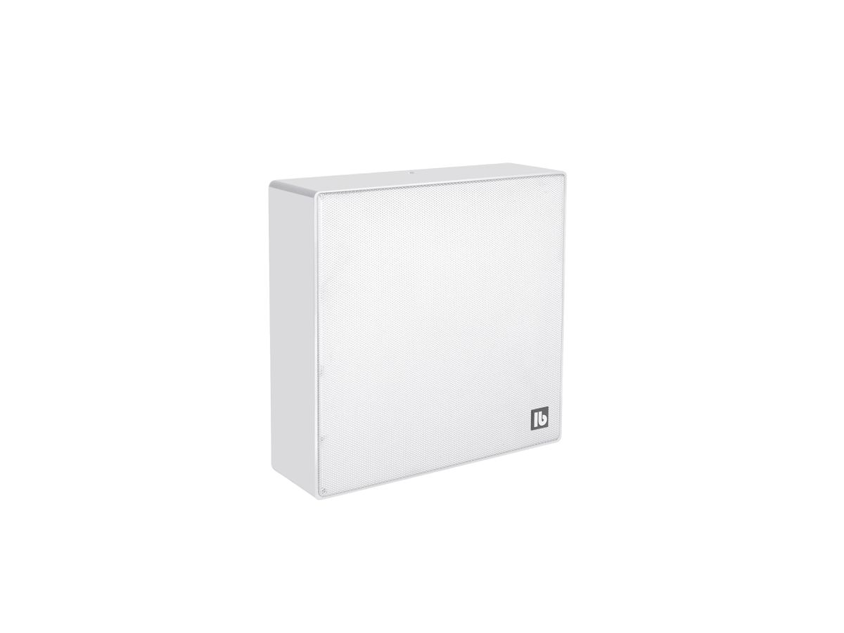 DA 250 Q Polar weiss - Quadratischer 2-Wege-Aufbaulautsprecher,