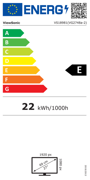 Étiquette énergétique 90700076