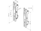 PFS 3302 - Display-Adapterstrips 300 mm, neigbar