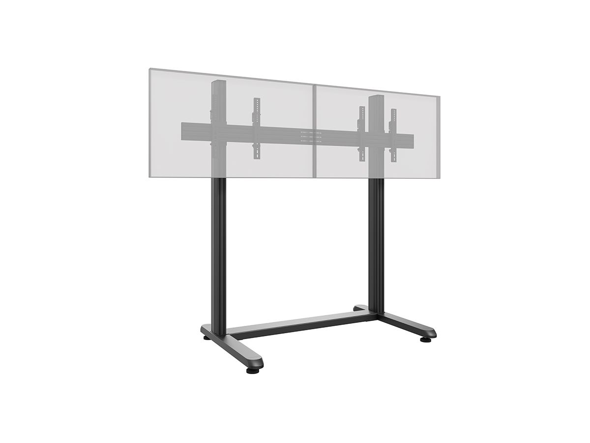 CPS Floorstand Dual 55 - 65 Zoll - Standsystem freistehend fur 2 Displays 5