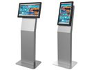 KIP-522-S-EUK - 15"-32" Landscape / Portrait Kiosk argen