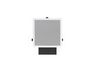 DE 170 QT Polar weiss - 2-Wege-Einbaulautsprecher, quadratisch,