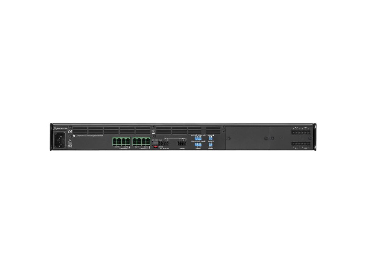 PA 4400 - 'Endstufe, 19'', 1 HE, 4 x 400 Watt, 4 x