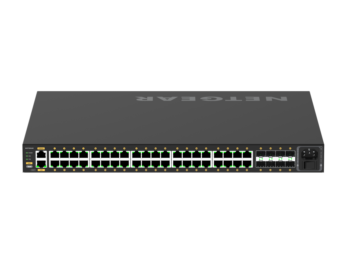 M4250-40G8XF-PoE+ - Network Switch 40 Port 1G, Managed, 960W