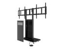 Pro-Tower M Dual - Standsystem mobil - 2 x 46-55 Zoll - VES