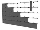DS-LEDUNV1220-3x3 - 3x3 Universal LED mount 1220mm