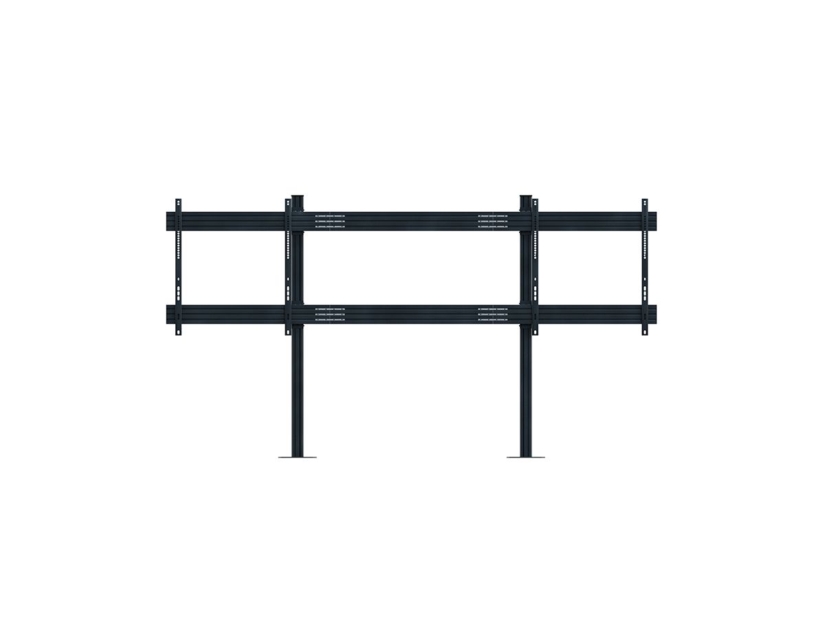 CPS Floor-Wall Dual 75 - 86 Zoll - Standsystem Boden-Wand fur 2 Displays 75