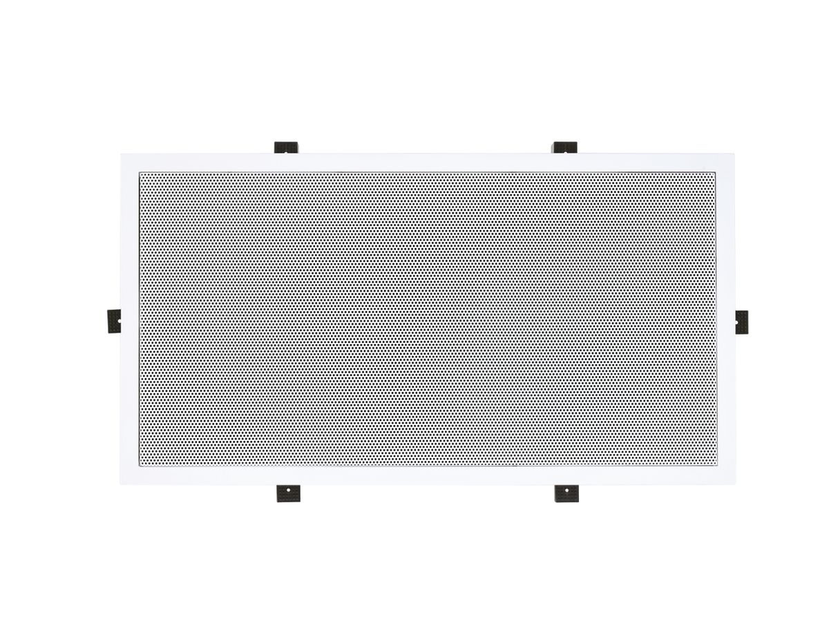 DE 300 SUB weiss - Einbau-Subwoofer, rechteckig, 4 Ohm