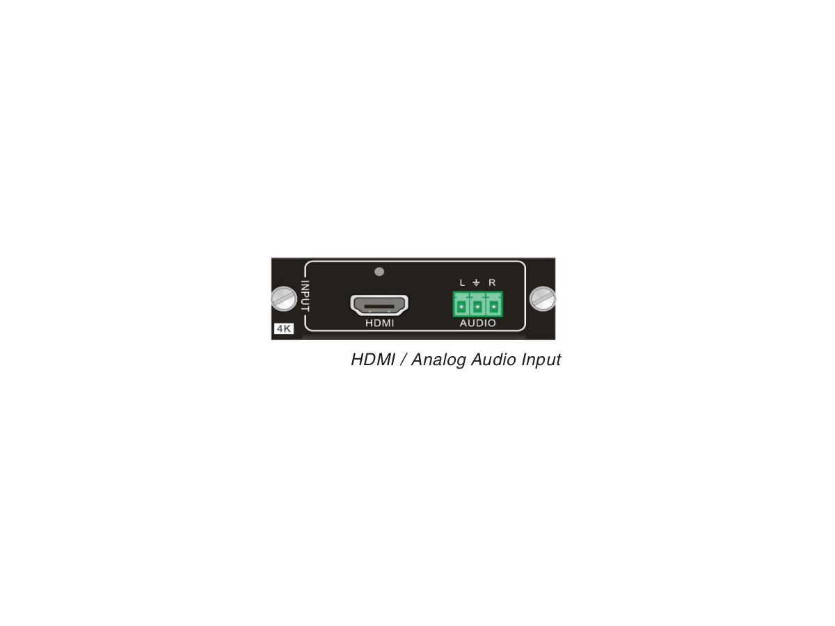 VFX-IHM - HDMI Input Karte
