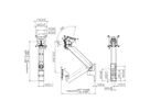 MOMO 4126 - Monitorhalter Motion Weiss