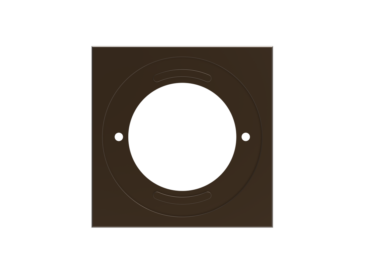 TY-B-PLT-BZ - Turn 2 Wall Plate Bronze