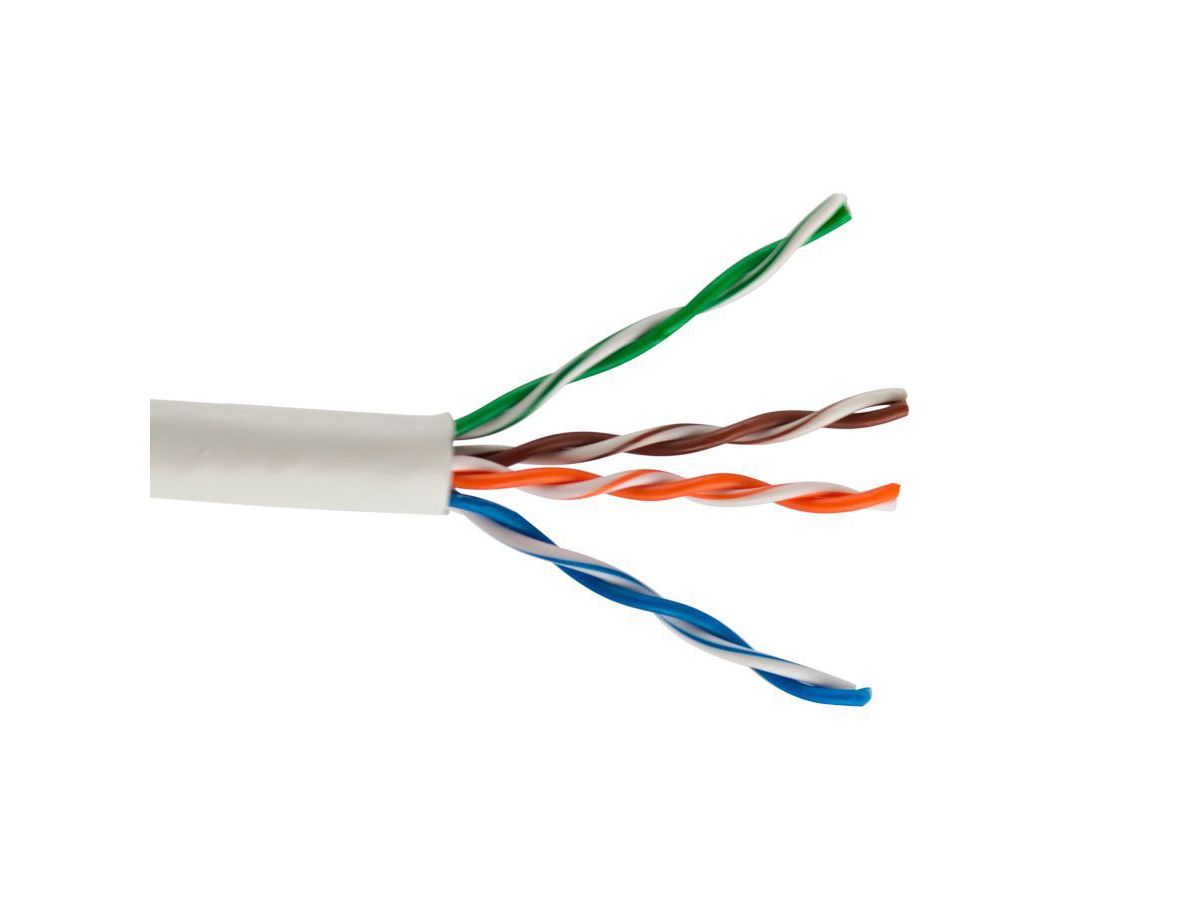 Cat5e - HDBT Zertifiziert - Weiss - Rolle 305m