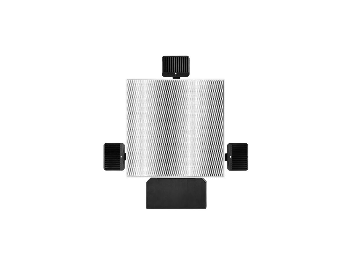 DE-X 200 HSPQT Polar weiss - Randloser 2-Wege-Einbaulautsprecher, qua