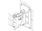 WH 350 weiss - Wandhalterung für RL 204 SN / RL 206 SN