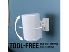 WSWME11-W2 - Wandhalter für Sonos Era 100, weiss