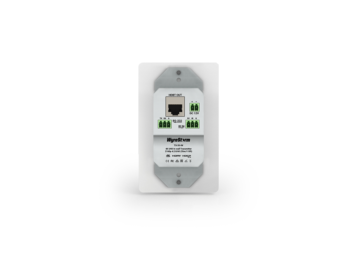 TX-35-IW - Transmitter HDBT Inwall, HDMI