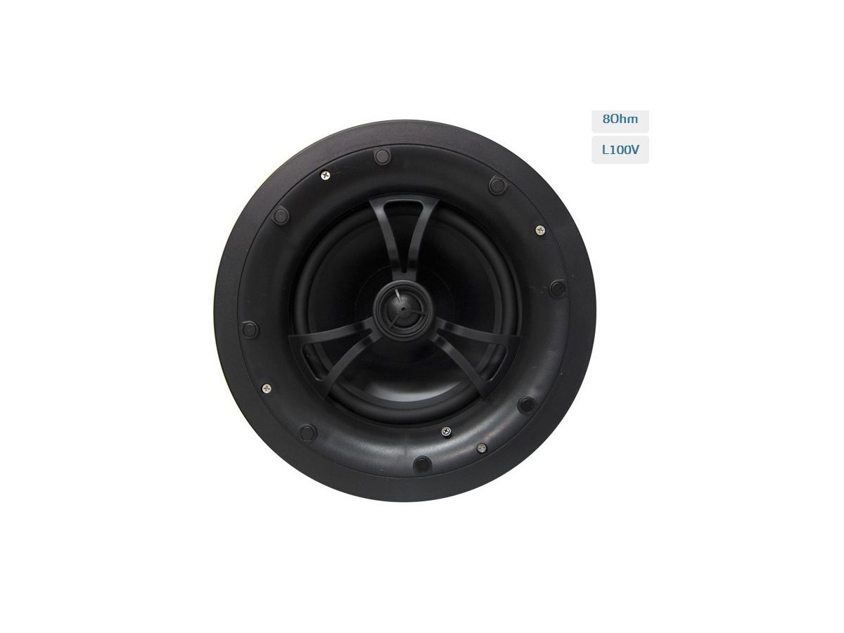 C PRO 8 MKII - Ceiling speaker. 40 W @ 8 Ohm + @100V