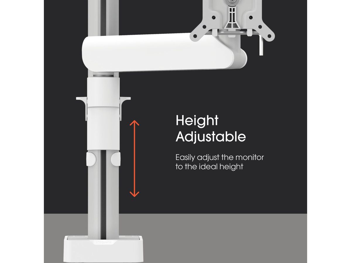 MOMO 2117 - Monitorhalter Motion Weiss