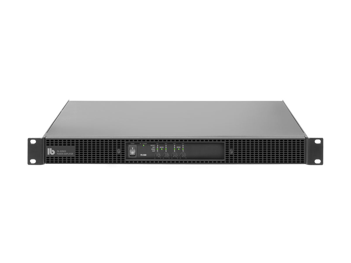 PA 4400 - 'Endstufe, 19'', 1 HE, 4 x 400 Watt, 4 x