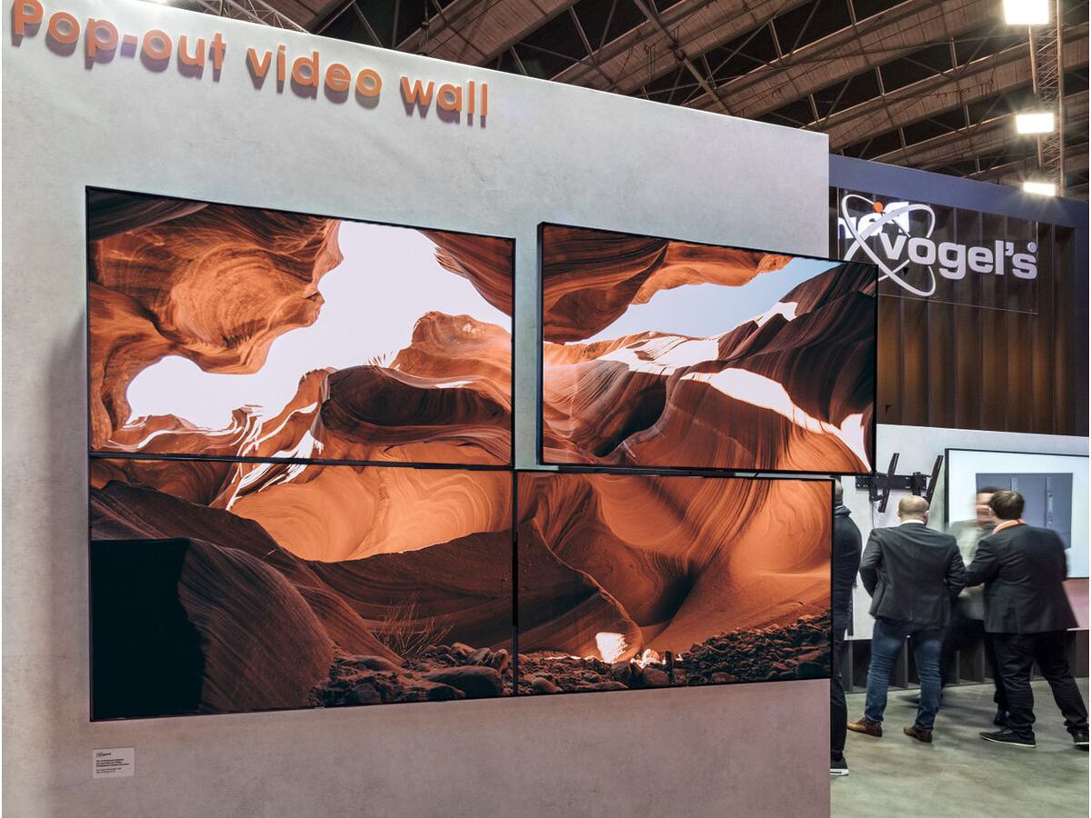 PFW 6870 - Videowand 'pop-out' Wandhalterung