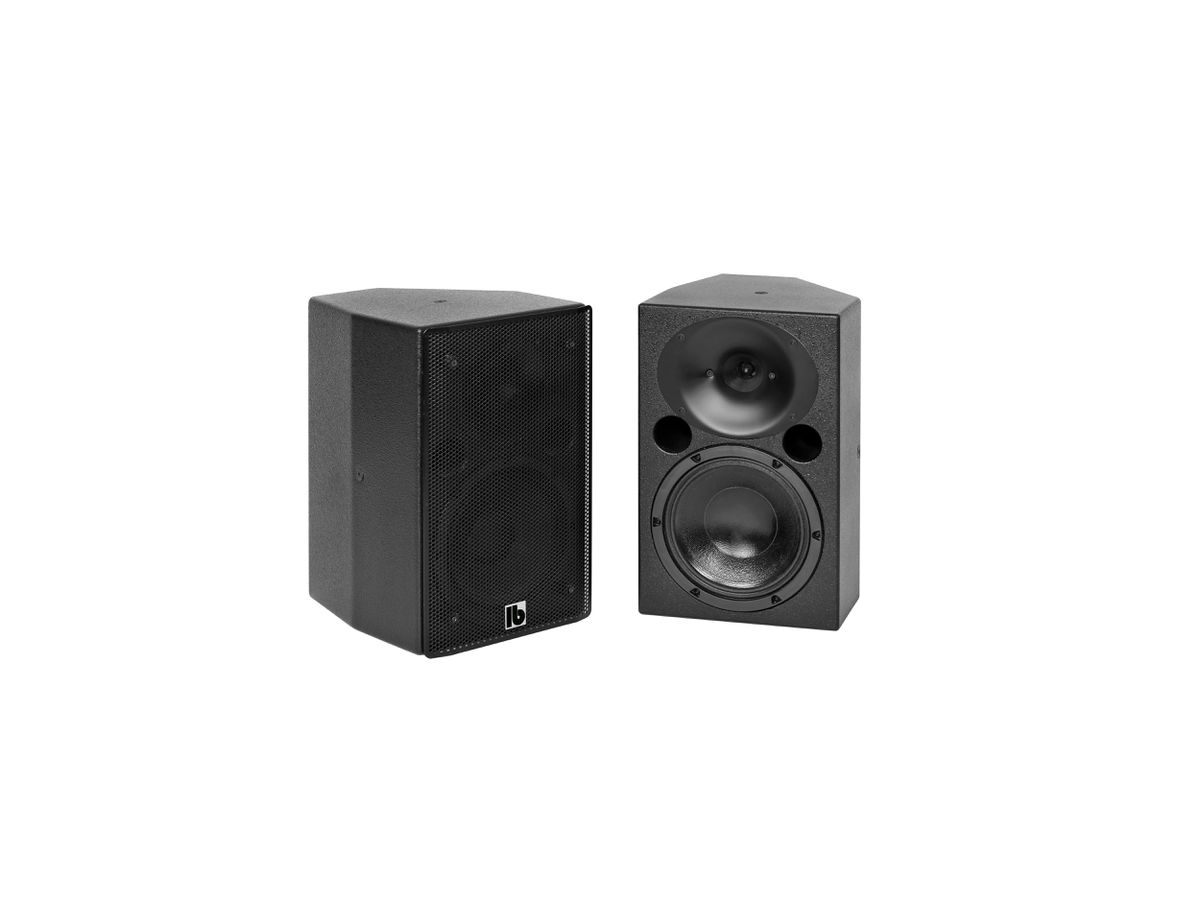 F 8 schwarz - 2-Wege-Lautsprecher 8" + 1", 8 Ohm