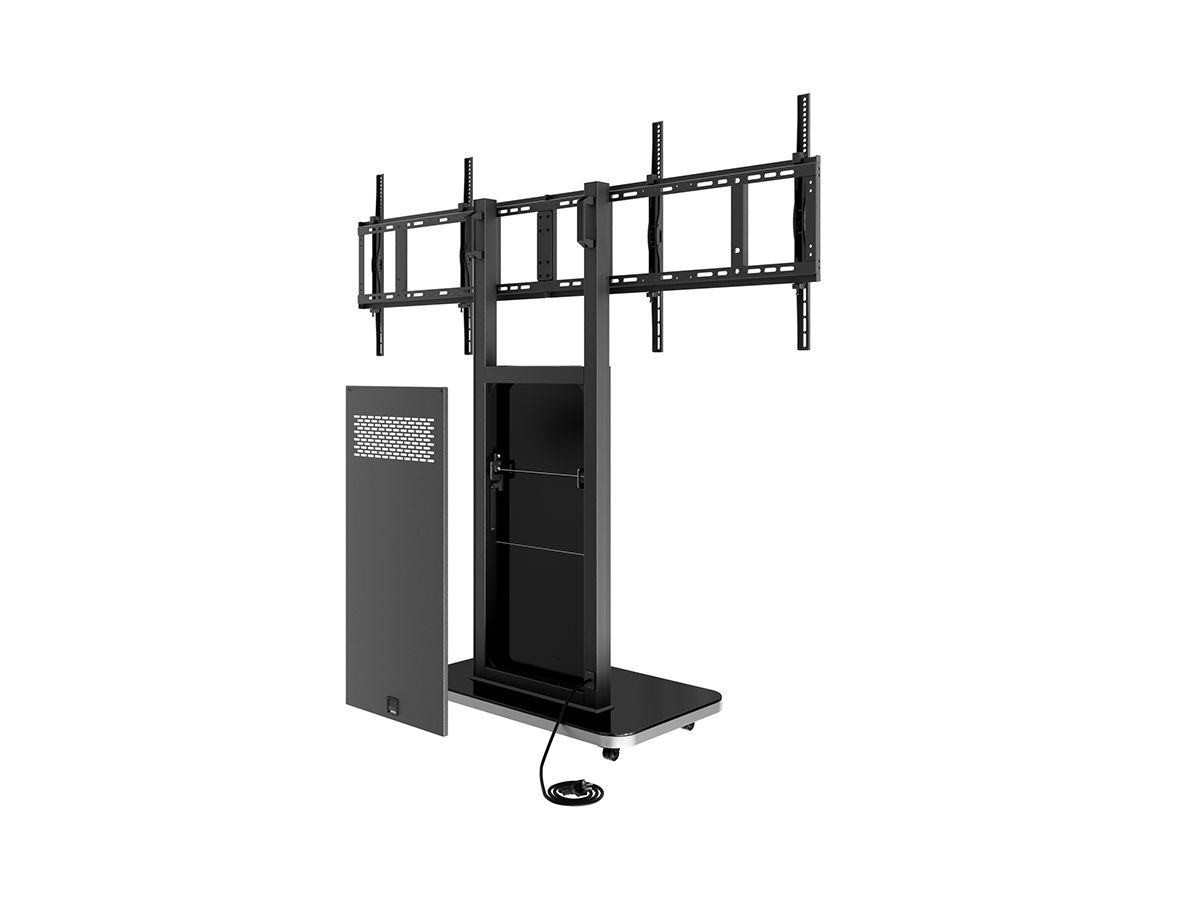 Pro-Tower M Dual - Standsystem mobil - 2 x 46-55 Zoll - VES