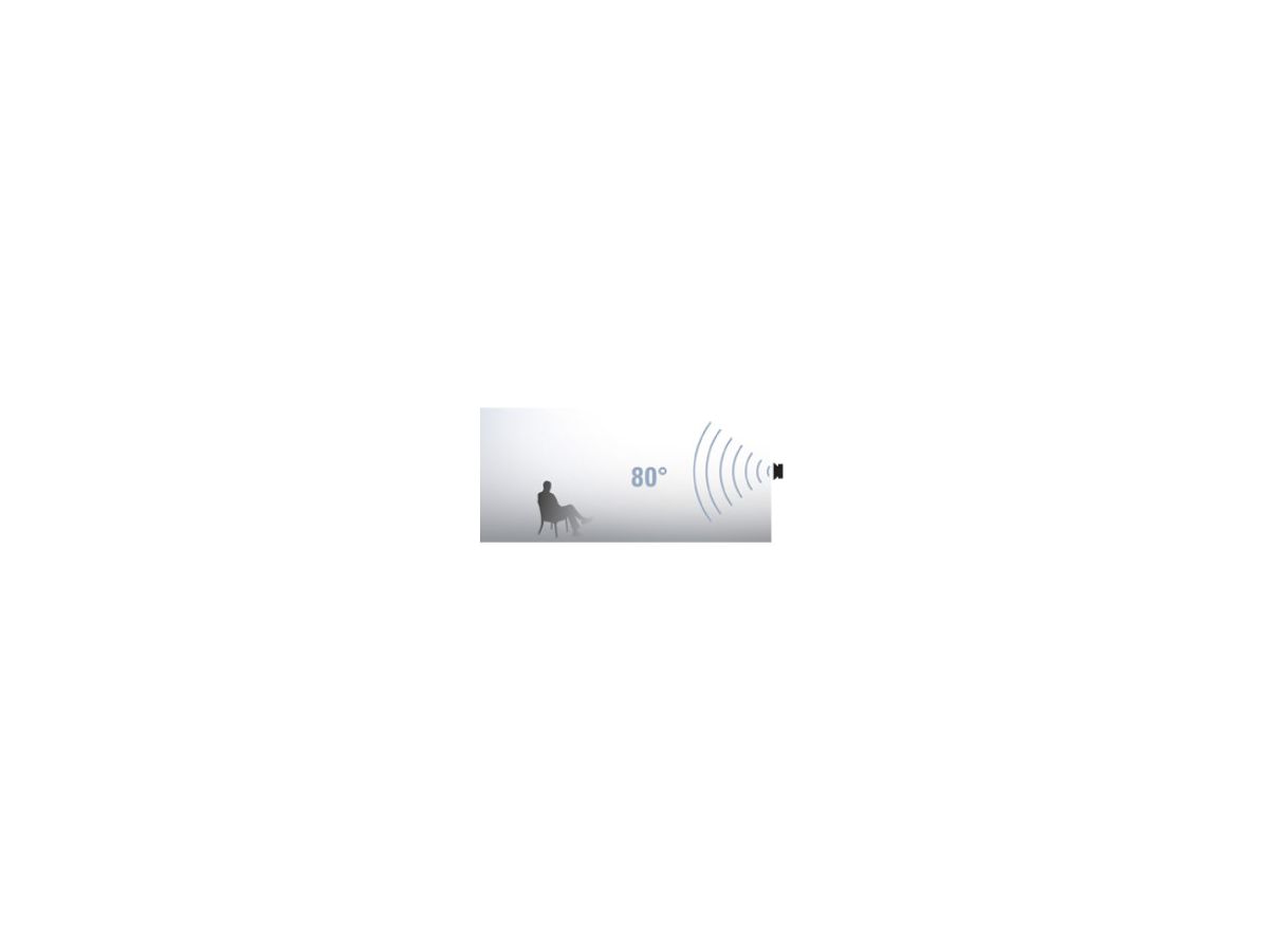DE-X 200 CD weiss - Randloser 2-Wege-Einbaulautsprecher, run