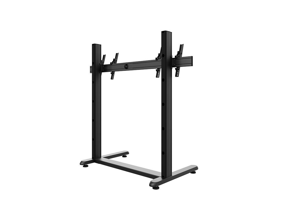 CPS Floorstand Dual 55 - 65 Zoll - Standsystem freistehend fur 2 Displays 5