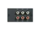 6 x IN-CINCH - Input-Modul 6 x Line in unsymmetrisch, C